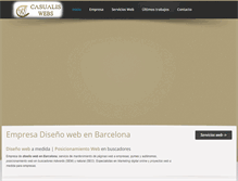 Tablet Screenshot of casualiswebs.com